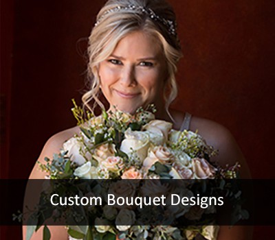 Bridal Bouquets, Custom Hand-Tied Bouquets, Wedding Flowers