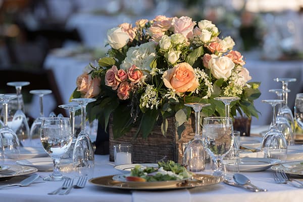 Wedding Reception Flowers, Mayfield Florist
